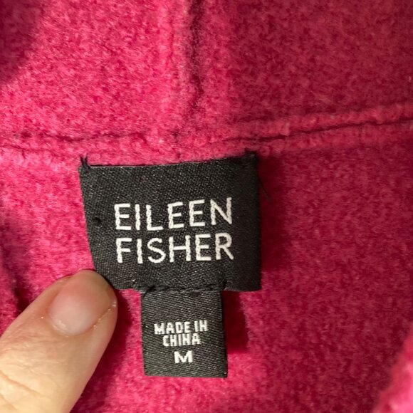 Eileen Fisher Pink Jacket - Picture 10 of 12